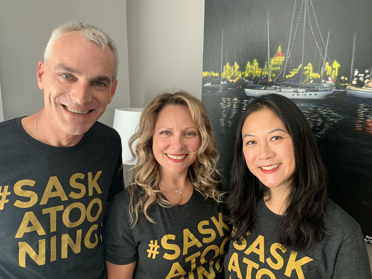 Saskatooning's tweet photo. The #CitiesInSync crew are getting some #Saskatooning done! What an amazing team! @DestinationSJ @meetvictoriabc https://t.co/XbKX343T43