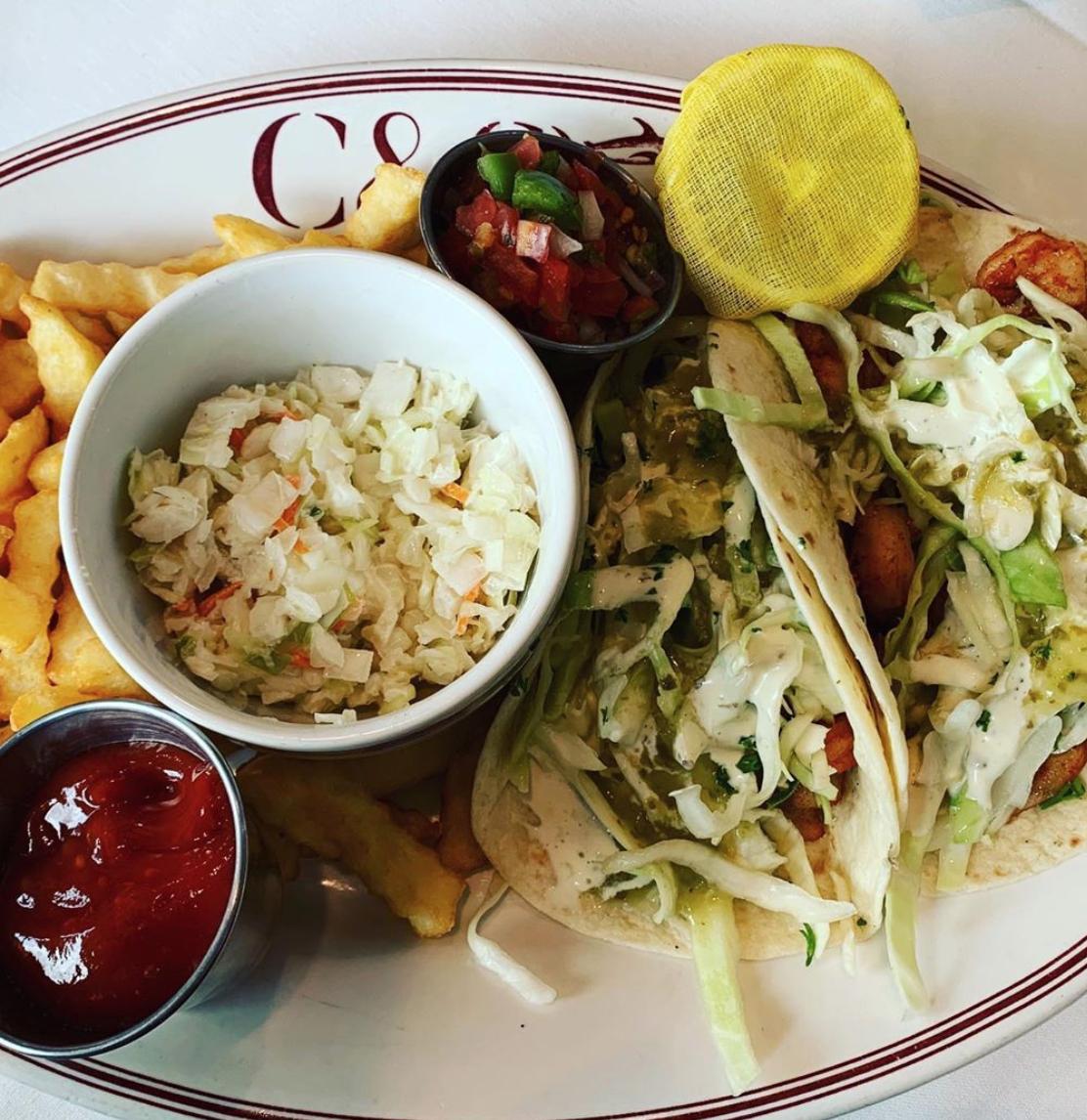 chowder_house's tweet image. Nothing a few tacos can't fix! 🌮Celebrate #TacoTuesday with our Blackened Shrimp or Baja Fish Tacos 📷: cpstacks