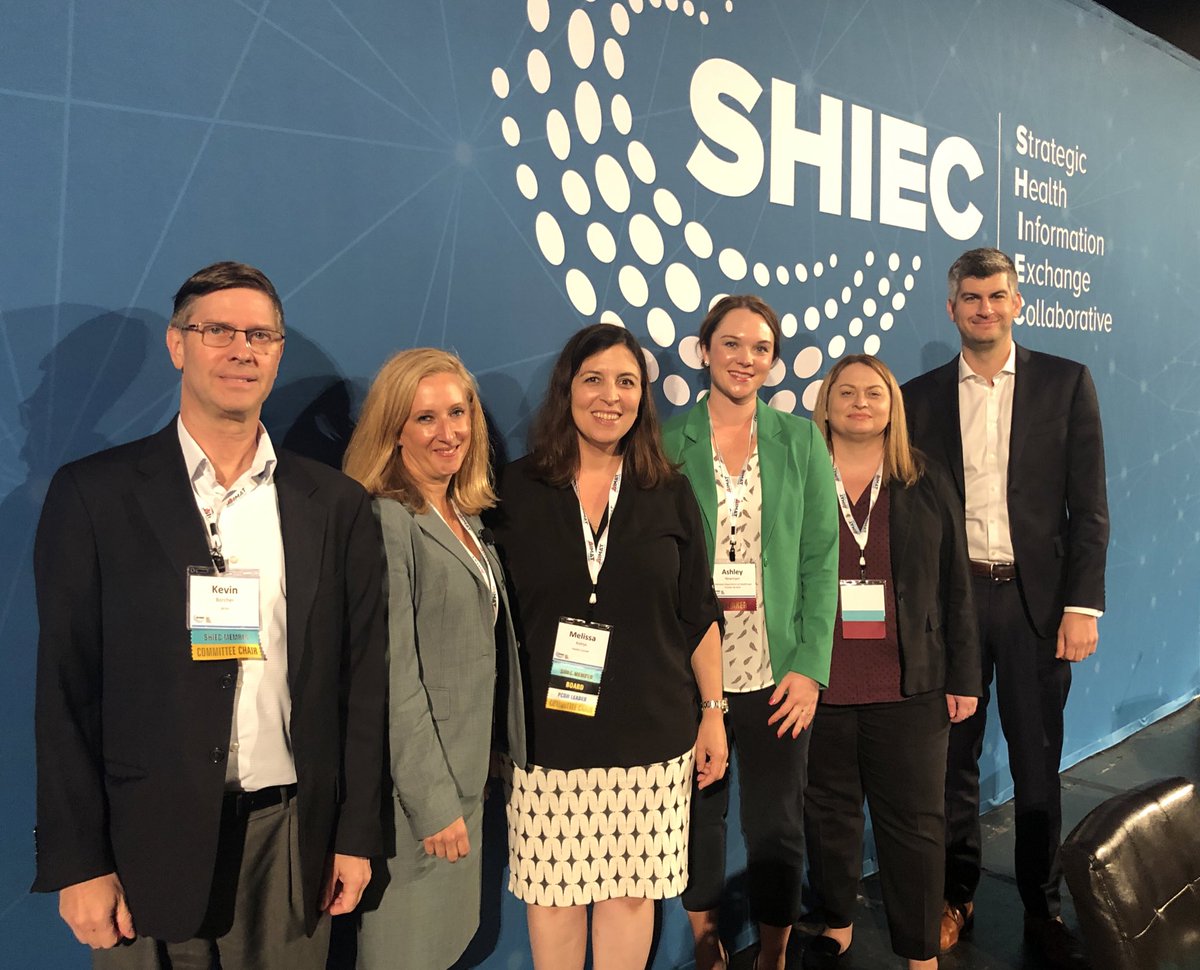 melissakotrys's tweet photo. @AZHealthCurrent and @NeHIIorg are fortunate to have strong collaborative relationships with our Medicaid & Public Health agencies. Thanks to @AHCCCSgov Director Snyder and @NEDHHS Deputy Director Newmyer for making the trip to #SHIEC19 to share your perspectives. https://t.co/BuHETiQpXx