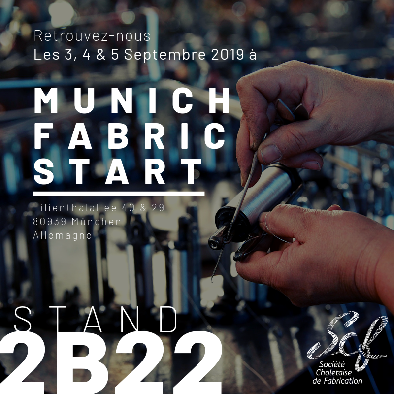 [ Salons ] Venez découvrir notre Nouvelle Collection Automne-Hiver 20 | 21 au salon Munich Fabric Start les 3, 4 & 5 Septembre 2019 au au Parc Expo de Munich ! Nous vous attendons nombreux ! #scf #mfs #munich #salon #munichfabricstart #salonmunich