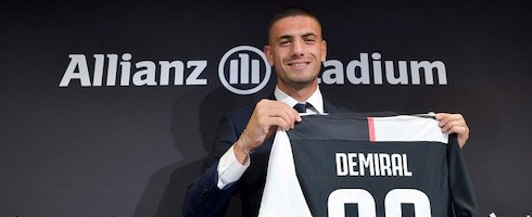 footballitalia's tweet photo. Merih Demiral says joining #Juventus is ‘a dream come true’ & that it is an ‘honour’ to be compared to Paolo Montero https://t.co/vABRkiTSA4 #WelcomeMerih https://t.co/EkbMdxccmo