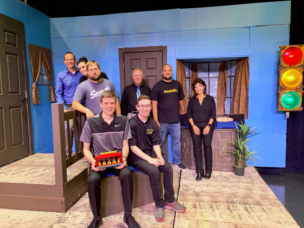 emilymbeatty's tweet photo. 🌟THANK YOU🌟 to this amazing crew for all of their hard work with today’s @NA_Schools in-service! From the Mister Rogers set to the logistics, these are the folks that make it all happen. Grateful to be part of this team! #BeTheDifferenceNA #BackToNASD #NASDlearns https://t.co/CFmHc9Yrcd
