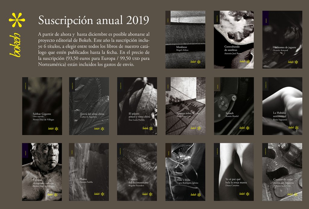 bokeh_press's tweet photo. Bokeh – Suscripción anual 2019 https://t.co/eTkhzejBLM https://t.co/bsIwibbNZ9