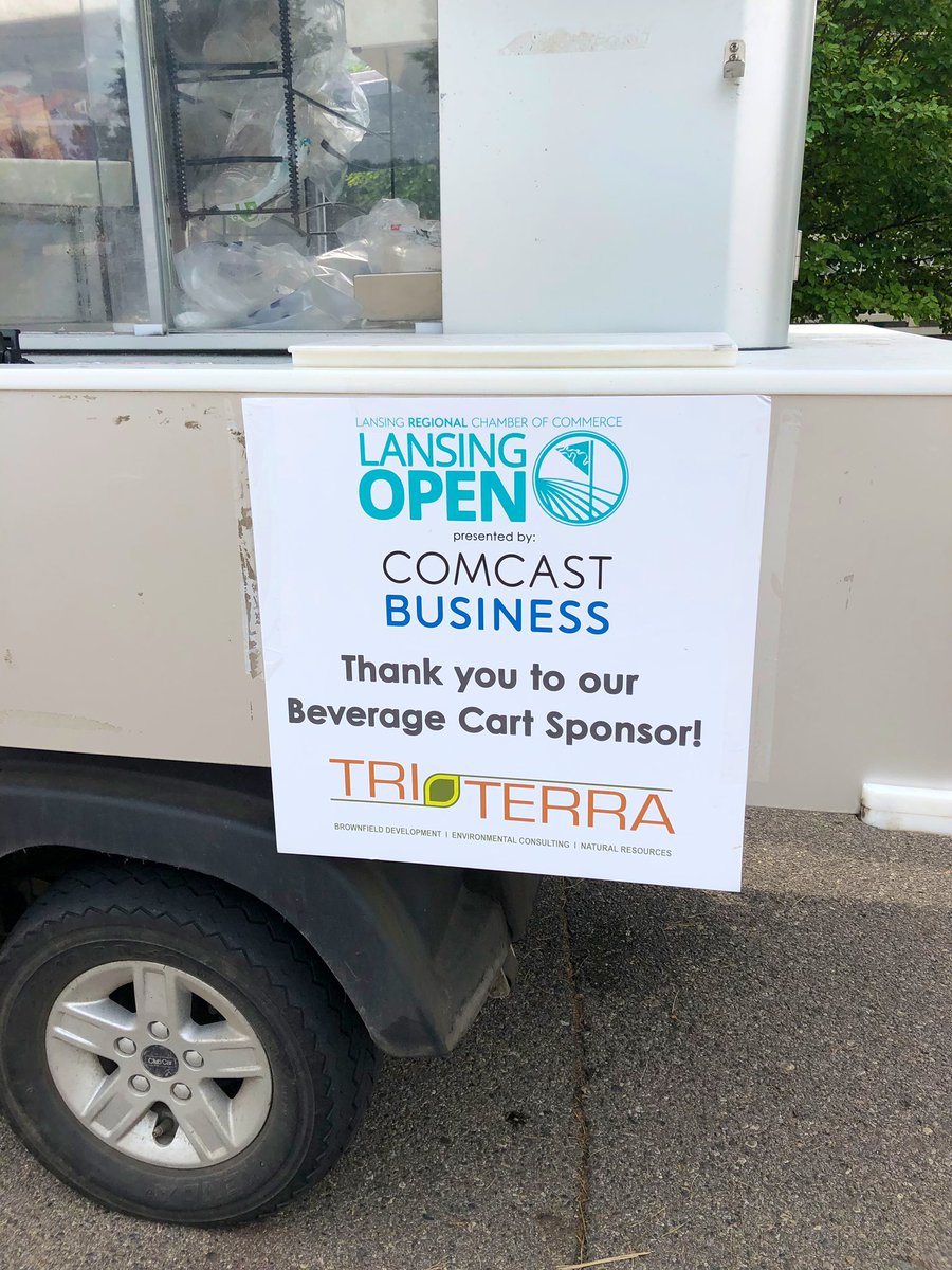 Most popular carts at the <a href="/LansingChamber/">Lansing Chamber</a> #LansingOpen <a href="/Triterra/">Don McNabb</a> !! 🙌