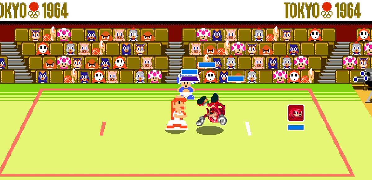 Polygon's tweet photo. Play as 8- and 16-bit Nintendo and Sega characters in Mario &amp; Sonic at the Olympic Games Tokyo 2020 https://t.co/cDB18rZqUR https://t.co/3euy4aNAYA