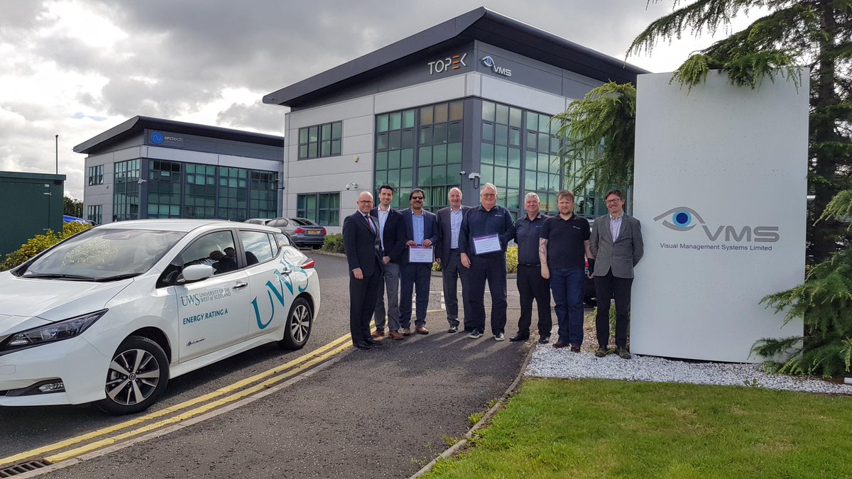 titan_vision's tweet photo. What a great day it has been having @UniWestScotland in our office today for our KTP project launch meeting! We look forward to working with UWS on our next KTP Adventure! #KTP #CCTV https://t.co/BDQ4MIY4w6