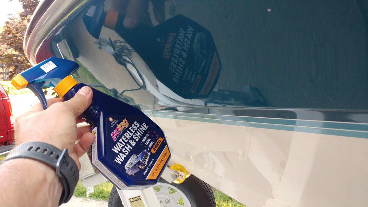 Go_Prolong's tweet photo. Thank you Bart for the excellent example of boat care. A 1989 20 foot Chaparrel Boat all original since 1989 using Waterless Wash &amp; Shine since day one!.. https://t.co/FMZttaUCd9