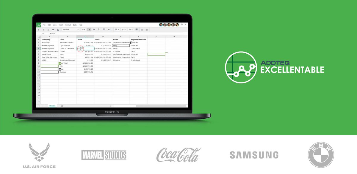 addteq's tweet photo. Most loved spreadsheet app for #Confluence is about to have some major updates. Join us to find out more about the Future of #Excellentable https://t.co/7o7VhPGZSF https://t.co/vLomTOMasX