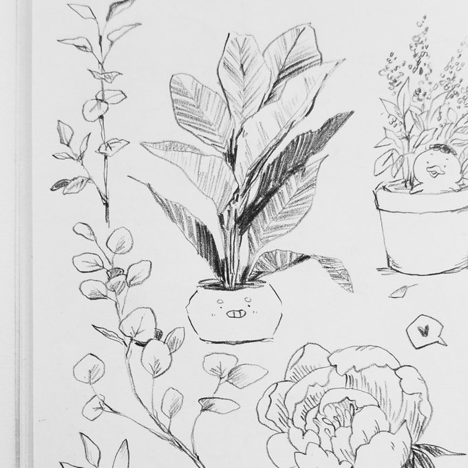 some things from my new sketchbook :) 