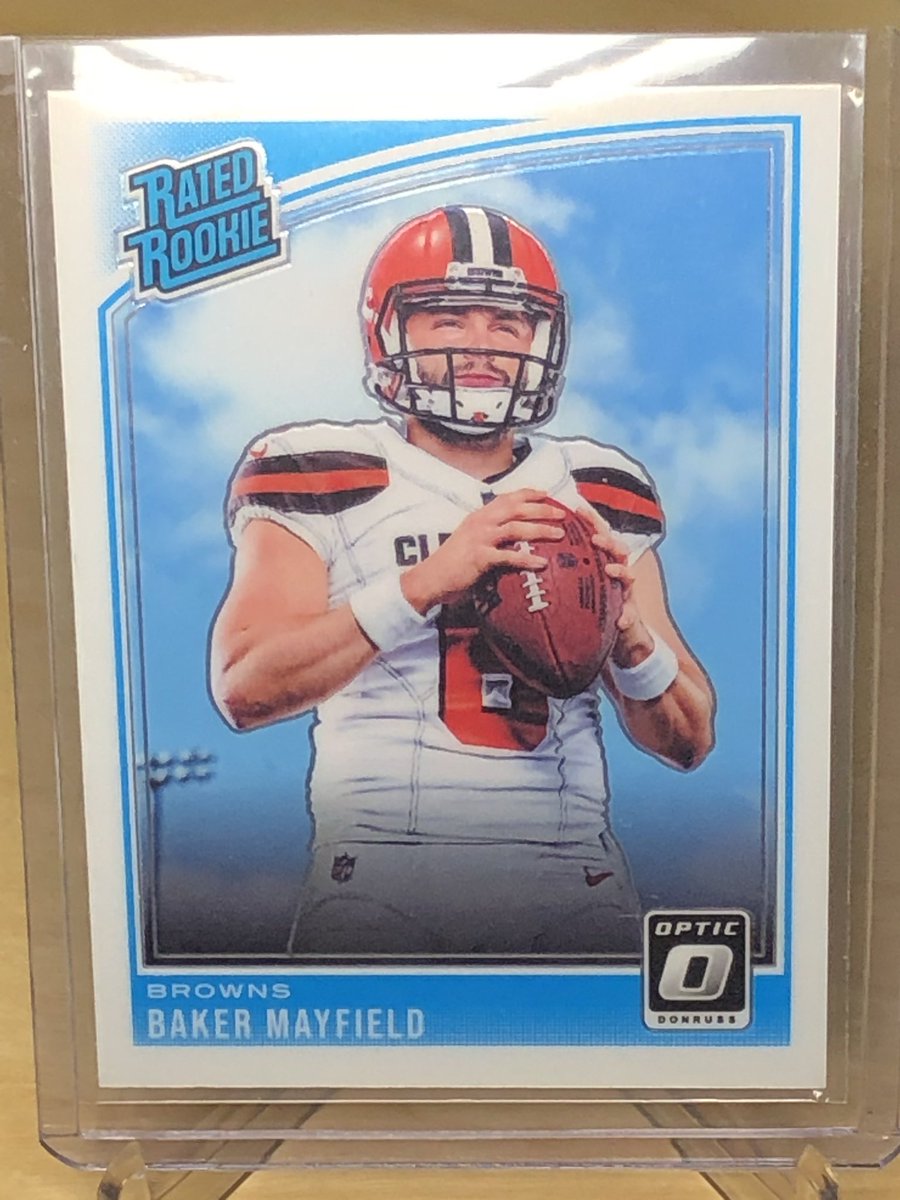 brownscardsde's tweet photo. Baker, Baker, Touchdownmaker!
@bakermayfield 
#Browns
#SportsCards https://t.co/1lhe6tcyjz