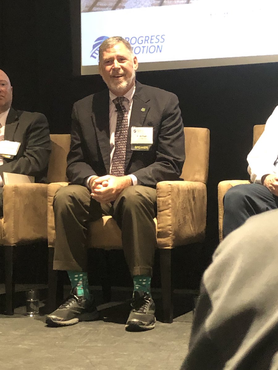 ButchLawter's tweet photo. Panel discussion on municipalities and collaboration with @NCRailroad for successful projects. @townofclaytonnc @cityofhighpoint @townofmorrisvillenc #ProgressInMotion2019 @withersravenel https://t.co/sTNJqPfj6C