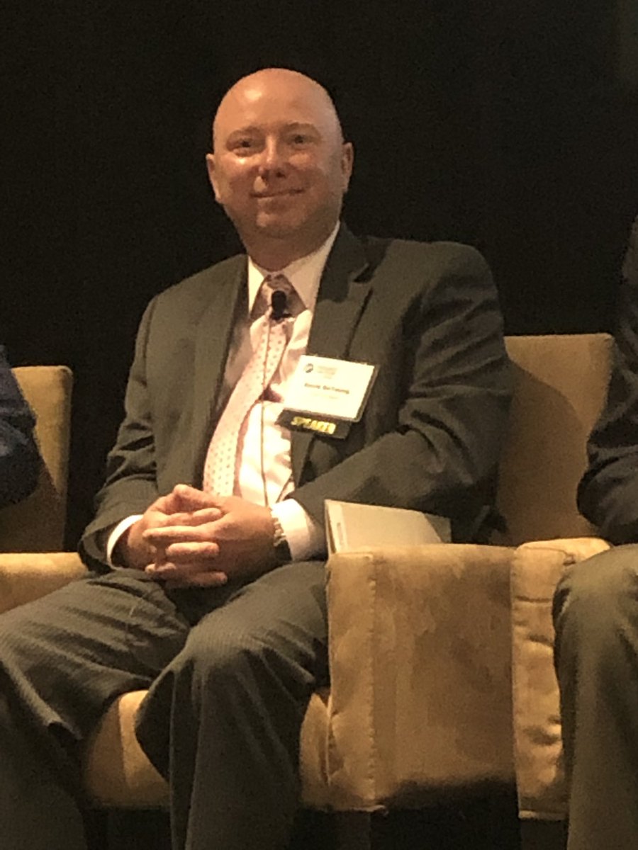 ButchLawter's tweet photo. Panel discussion on municipalities and collaboration with @NCRailroad for successful projects. @townofclaytonnc @cityofhighpoint @townofmorrisvillenc #ProgressInMotion2019 @withersravenel https://t.co/sTNJqPfj6C