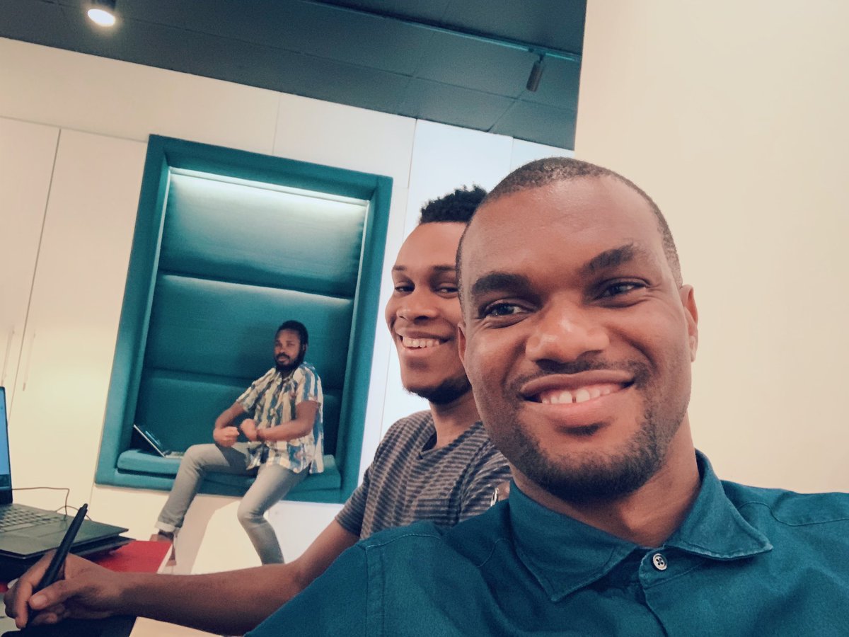 EditiEffiong's tweet photo. Here with my man, @OwoAnietie. Owo is currently working magic for one of Africa’s biggest brands at @Anakle.

He recently told me I inspired him to learn animation when I visited University of Uyo with @gbengasesan to speak to students. 

Even little things can make big impact. https://t.co/5GNBkjs31T