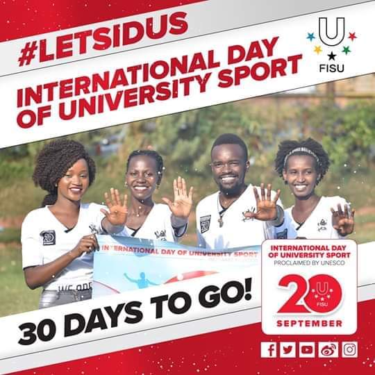 Let the countdown begin! #LetsIDUS @fisuambassadors