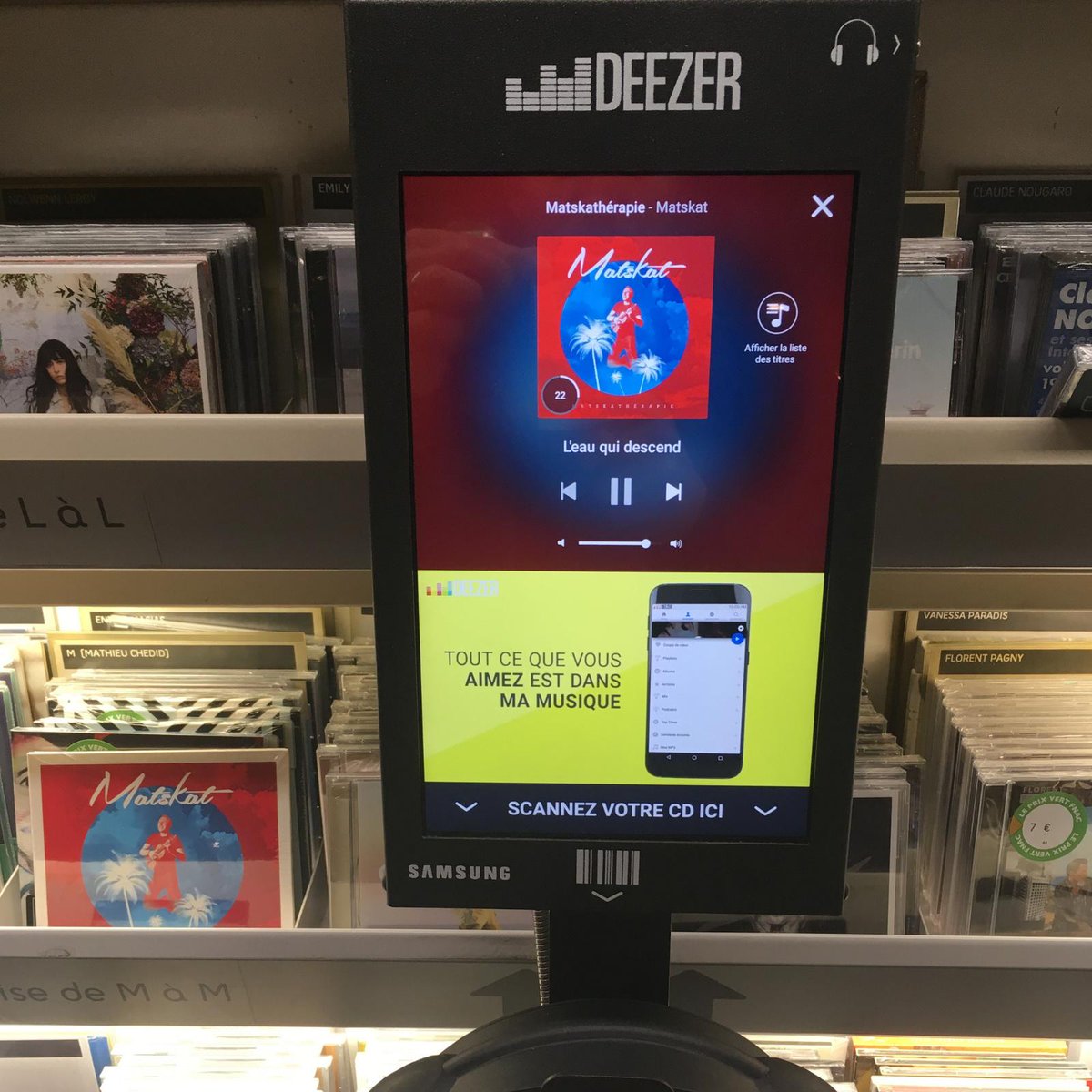 Comme le dit ce <a href="/Deezer/">Deezer</a> de bonne aventure: "Tout ce que vous aimez et dans ma musique…"
Matskatherapie pour des lendemains qui chantent. 😜
🔵 absilone.lnk.to/Matskatherapie… 🔴