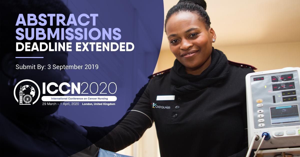 ISNCC's tweet photo. The deadline for Abstract Submissions has been extended by two weeks to accommodate last minute presentations. All Abstract Submissions for #ICCN2020 are welcomed until 3 September 2019 at 23:59 (North America EDT). 

Submit your Abstract here: https://t.co/nDSjnAgfW8 https://t.co/CuOpKl2l2J