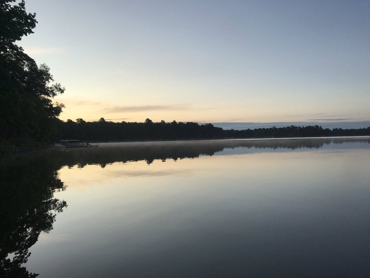 Find myself wishing I was back at Stony Lake in MN.