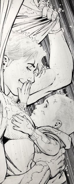 DannyMiki_'s tweet photo. #SupermanYearOne #onthedesk #InkWIP #rainWIP 
#rain  #raininkagain #alwaysraininking 
#singinkintherain 
w @TheRealJRJr1 &amp;
@FrankMillerInk 
#DCBlackLabel
#DCComics 
@DCComics https://t.co/8QkhM4UdYE