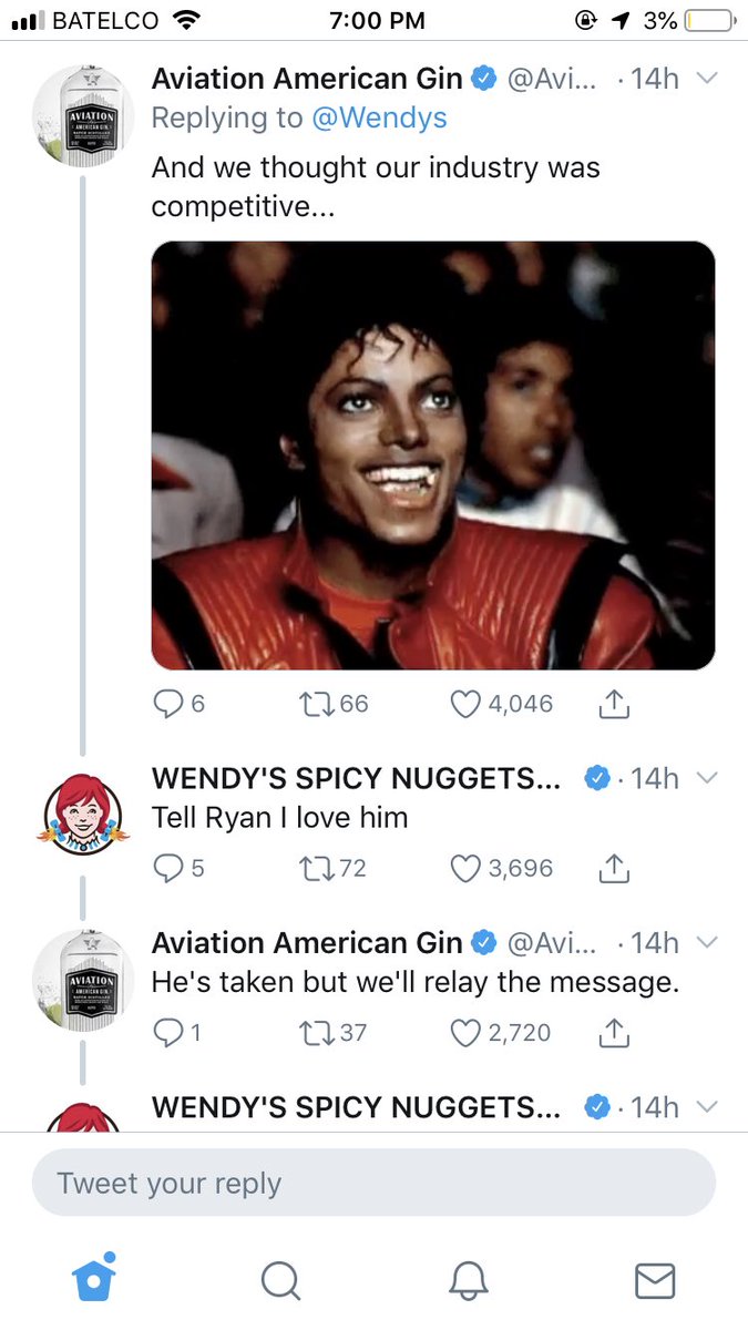 Kalaji_H's tweet photo. Guys, @Wendys wins at Twitter. 😂 https://t.co/DFKEznszOG