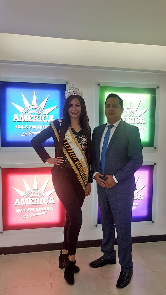 #AgendaDeMedios 📻 | El día de hoy en @RADIOAMERICAEC el vicealcalde Santiago Morocho y la Reina de Rumiñahui Nathaly Tobar, dialogaron con <a href="/OnaJorge/">Jorge Washington Ñacato Oña</a> sobre las actividades programadas por las fiestas del Maíz y el Turismo. #RumiñahuiInolvidable2019
 📹facebook.com/radioamericaes…