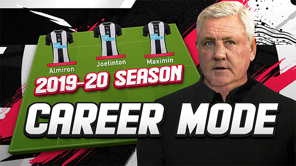 Fuji720x's tweet photo. GOING LIVE!!! 😄⚫️⚪️

#BackBruce 😂

2019 - 20 NEWCASTLE UNITED CAREER MODE!!!

***Updated Every Squad And Team Sheet***

What subs will take one of the Top 6 teams? 😏

👉 https://t.co/z3M2HPQwY0 👈 https://t.co/ffVmb18czH