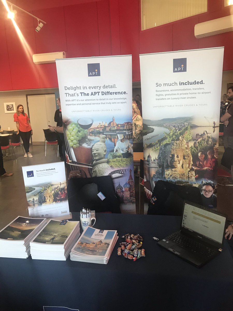 APT_Becky's tweet photo. I had a fantastic time in my home city of #Bristol today, presenting our incredible #rivercruise product to the lovely @TCworldwide team at the @SSGreatBritain π€
It was a focus on #APT luxury today, my favourite subject!
#theAPTdifference #tradesupport #BookAPT @APTAgentClub https://t.co/8B9Xq2Cxxu