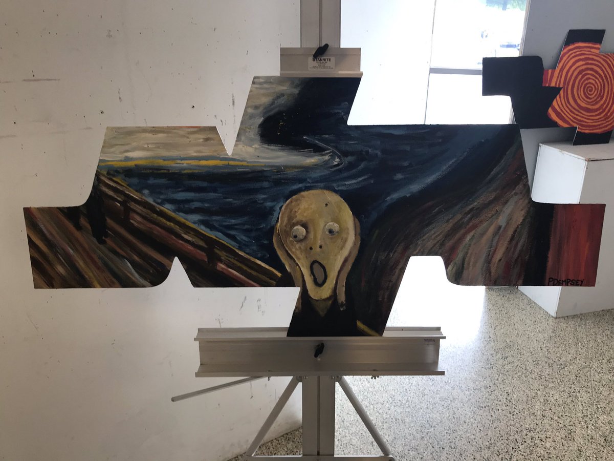 VisualArtsatNA's tweet photo. Welcome back, Tigers! Let's make 2019-20 a GREAT Year of Art Making and Art Learning! #BackToNASD #nasdlearns https://t.co/wRQcmSGvur