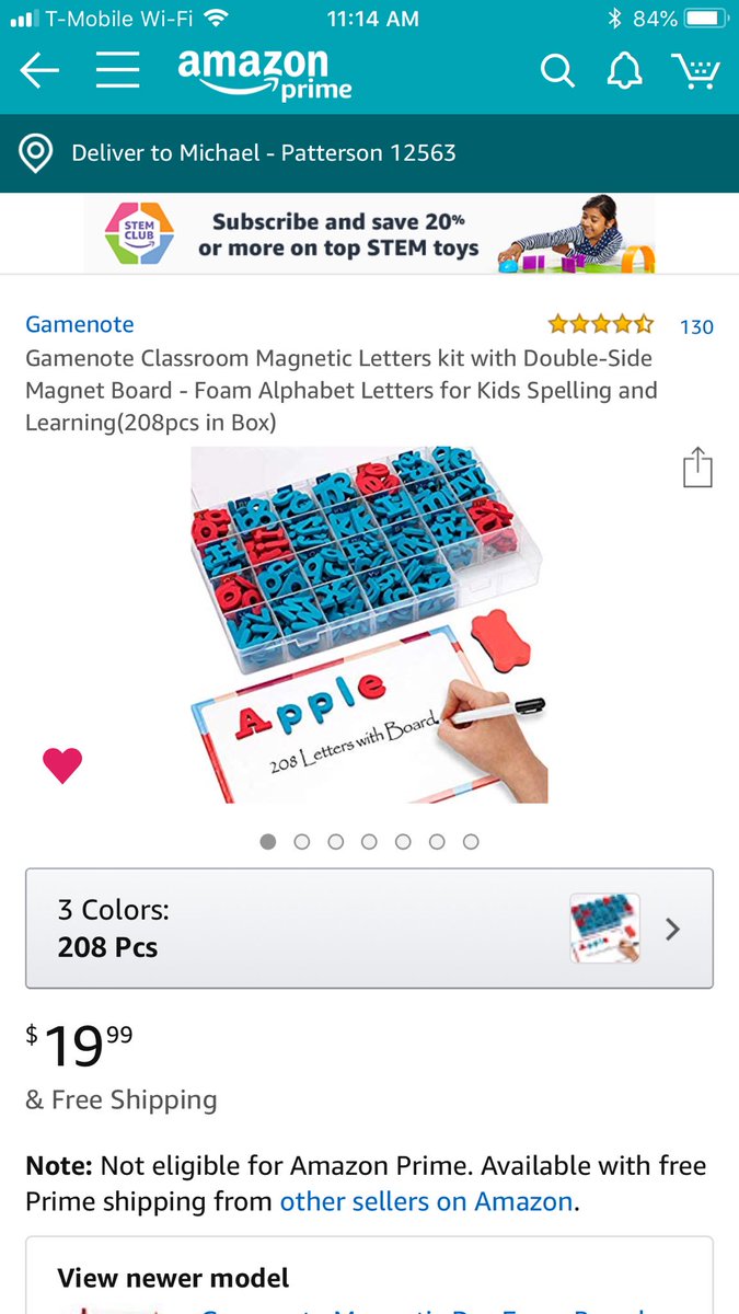 SummerBloom's tweet image. My favorite thing about teaching kindergarten is seeing the look on their face when they realize they can read. 😍 this would help little readers so much! #clearthelists amazon.com/hz/wishlist/ls…