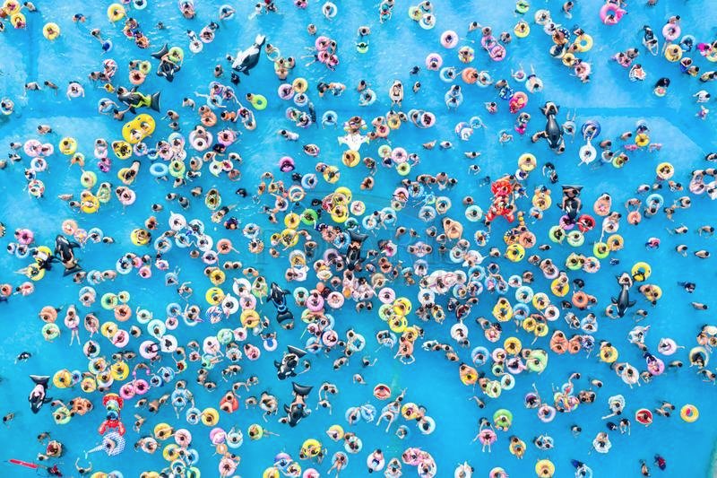 🏊‍♀️ Aerial view of people playing at a water park in Nanjing, east China's Jiangsu Province on Aug. 17, 2019
📷 © <a href="/XHNews/">China Xinhua News</a>  / <a href="/PolarisImages/">Polaris Images</a>
► instagram.com/p/B1ZGHHHC7SH/
