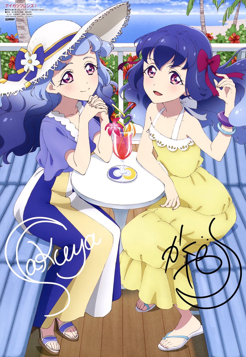 久々のピンナップポスター #aikatsu #aikatsufriends #アイカツフレンズ
