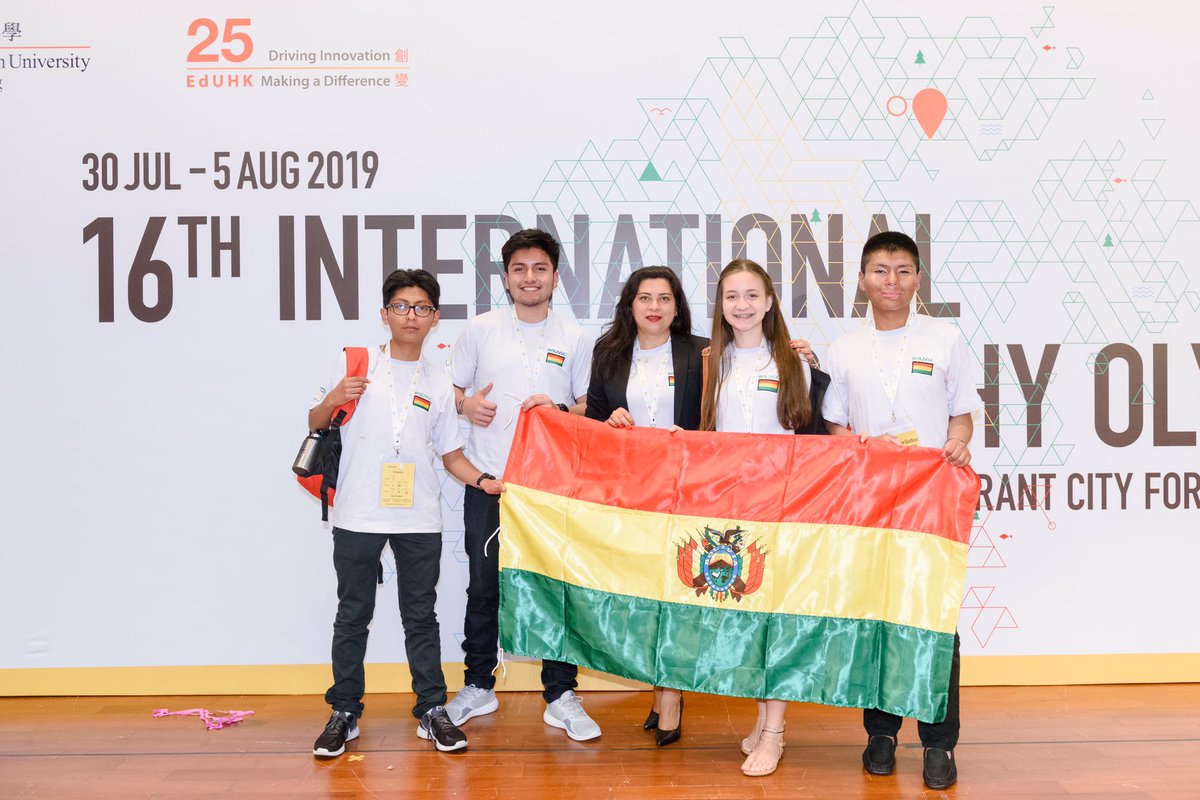 iGeo2019's tweet photo. iGeo 2019 in Hong Kong 🇭🇰
Team Bolivia 🇧🇴
Team Bosnia and Herzegovina 🇧🇦 
Team Brazil 🇧🇷 
Team Bulgaria 🇧🇬 

#iGeo #iGeo2019 #Geography #EdUHK https://t.co/svBGRaZiKI