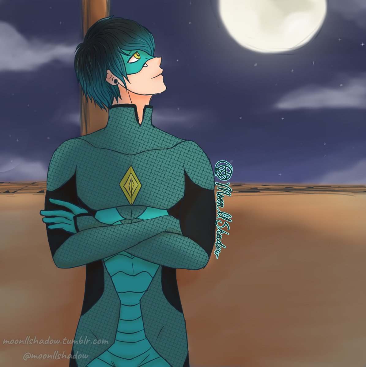 MoonllShadow's tweet photo. From Luka Appreciation Month from last April (which you can find on tumblr uwu) (gender bend, music, Silencer, Viperion) 1/3 https://t.co/f7fAYIbKog