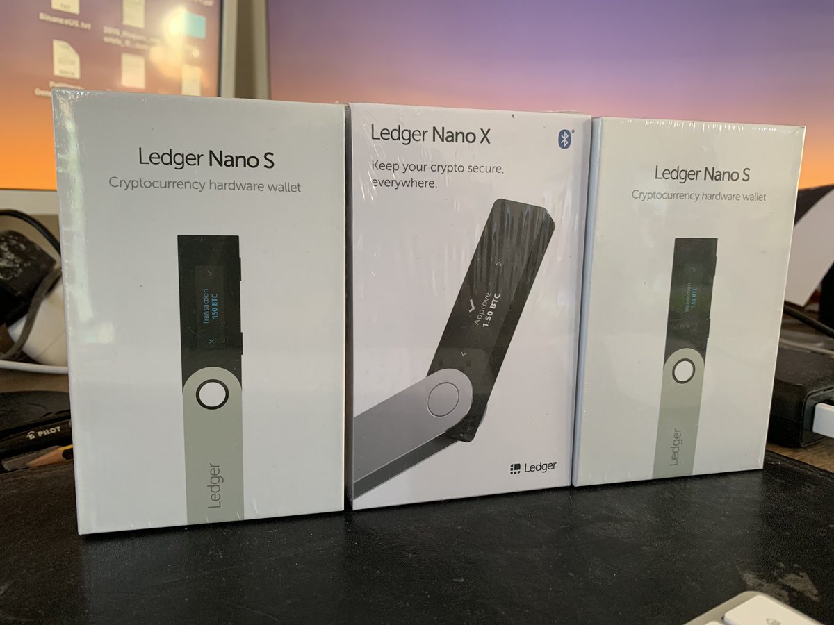 karma_krypto's tweet photo. Un like un RT et tu fais partie de la liste de ceux qui peuvent gagner un de ces 3 #ledger . Tirage dimanche https://t.co/F15bXDGPt0