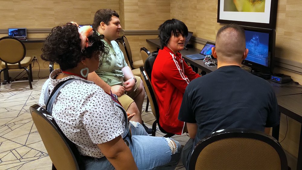 Group of folks doing a readthrough of Cursed Lands.