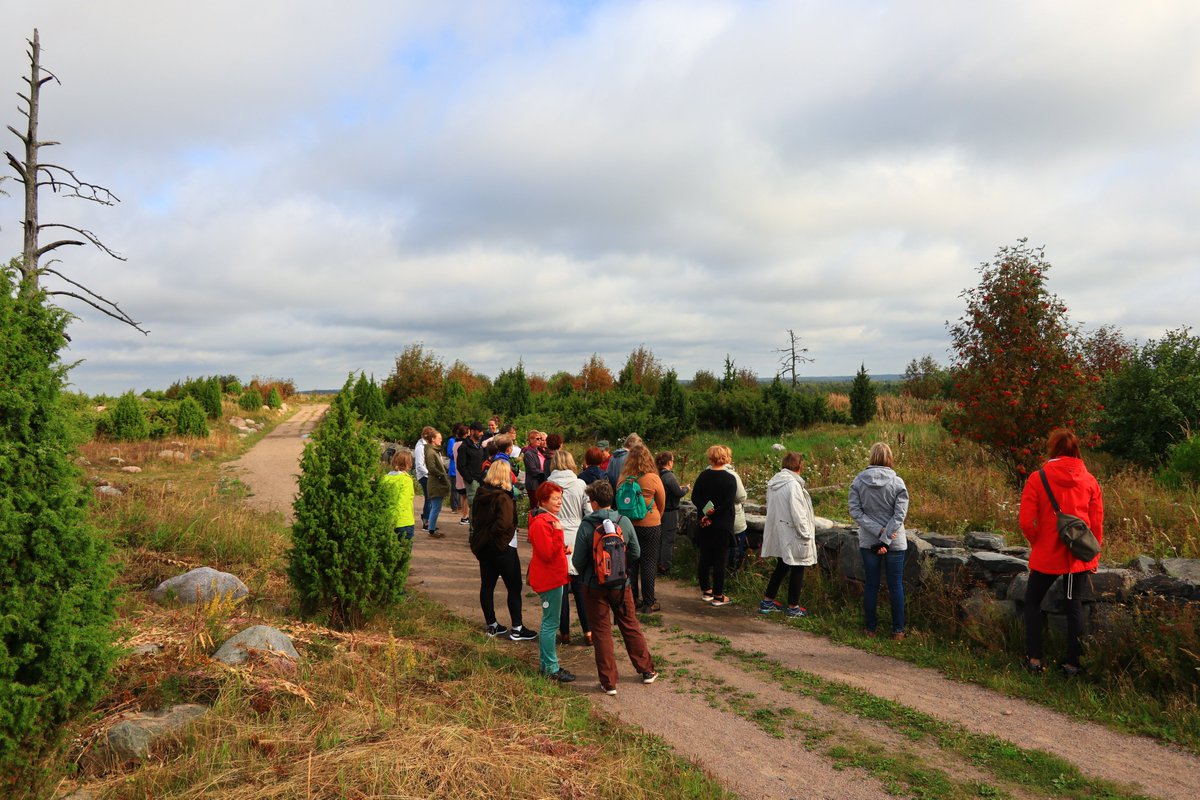 Kaupunkiniityt kiinnostavat. ViherB-hankkeen toisella retkellä Helsingin ja Vantaan niityillä. Niittyjen kartoittaminen ja kehittämissuunnitelmien laatiminen kannattaa. #helsinki #vantaa @vyl #MKNmaisema