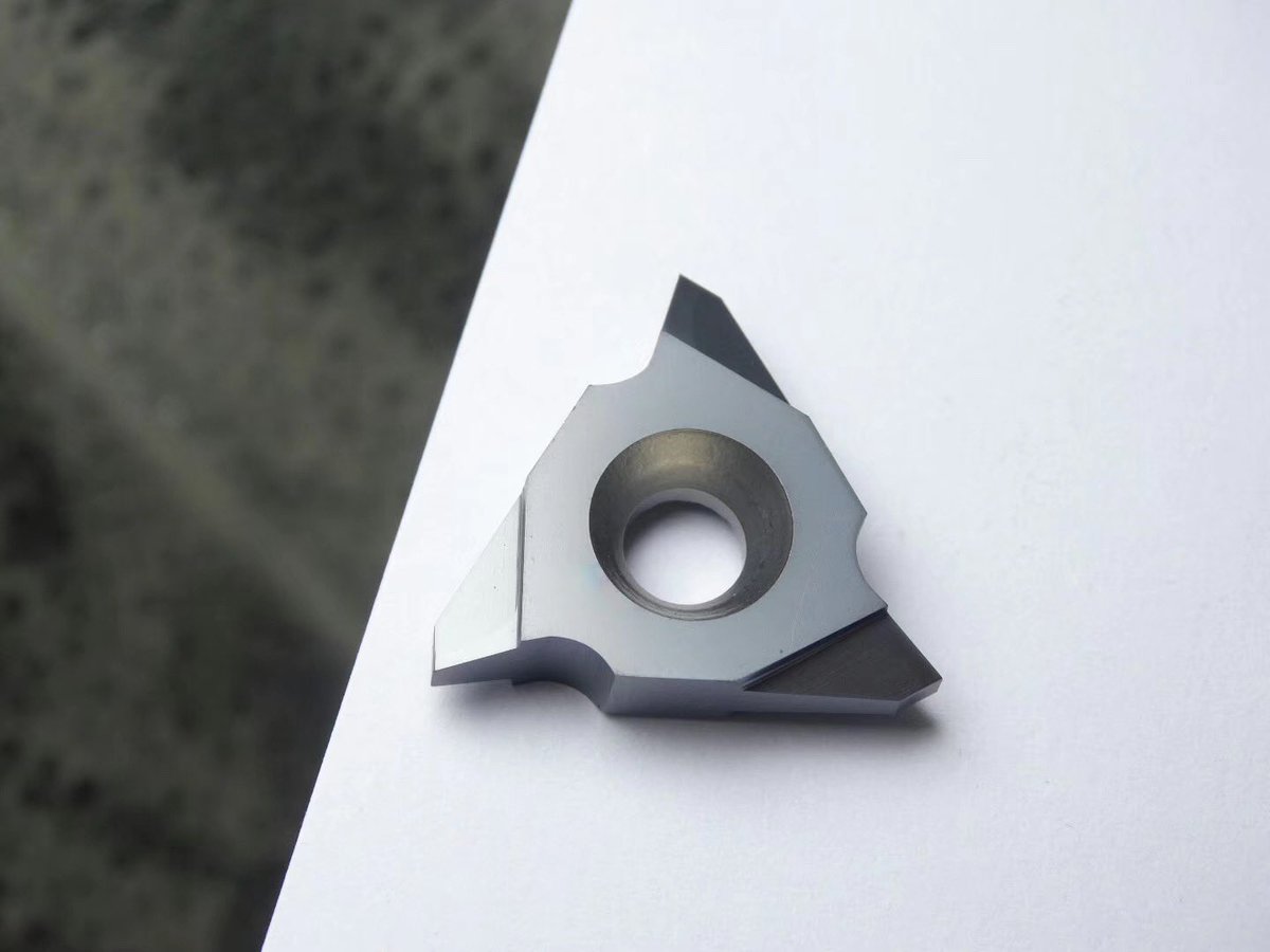 santychung's tweet photo. Extensive range of threading inserts with excellent edge strength for various threads. #threadinginserts #threading
Stable grade powder for resistance to mechanical shock.
Advanced PVD coating technology for extended tool life. https://t.co/uAmy4nCS1i