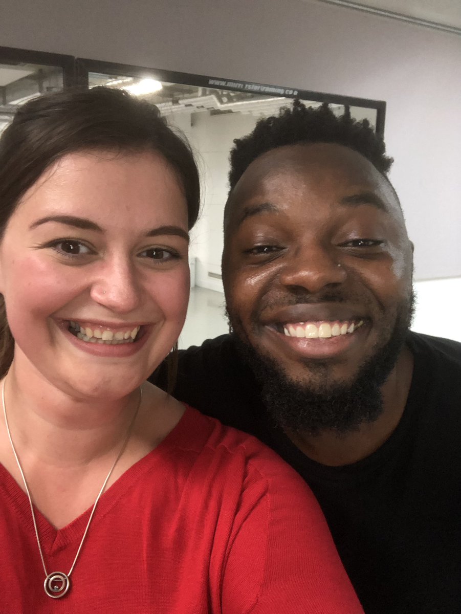 Had an amazing day supporting <a href="/DeafinitelyT/">Deafinitely Theatre</a> Youth Theatre Summer School with a tour of <a href="/The_Globe/">Shakespeare’s Globe</a> then a dance workshop with @chrisfonseca15 this afternoon! #whataday #accessiblearts #youththeatre