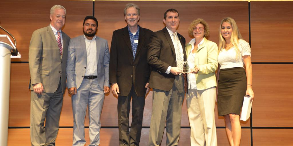 Congratulations to #Additive #Manufacturing leaders and award recipients: Brett Conner, Emily Hawthorn, and Matthew Heffinger! Thank you for all that you do to help advance #3DPrinting in #Ohio! See other AM leaders at neohioamcluster.org/leaders-in-am/. #AMconf19