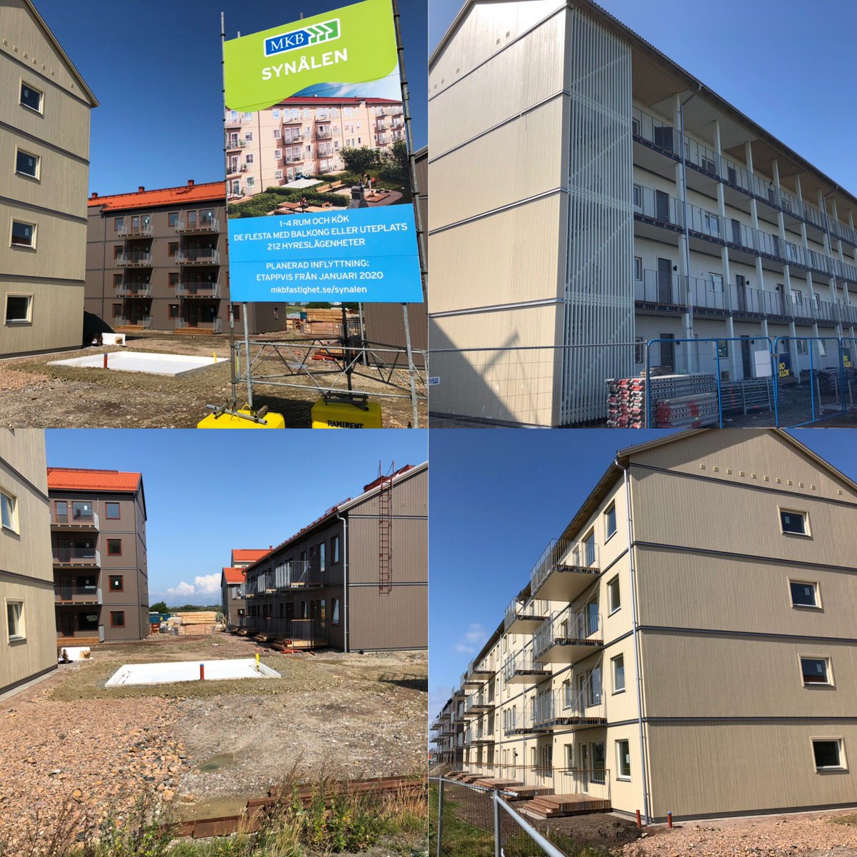 henrikdavidsso2's tweet photo. Site visit in Bunkeflo, Malmö at project Synålen for a external customer, MKB. 212 rental apartments. #boklok https://t.co/fl6FKqD4VV
