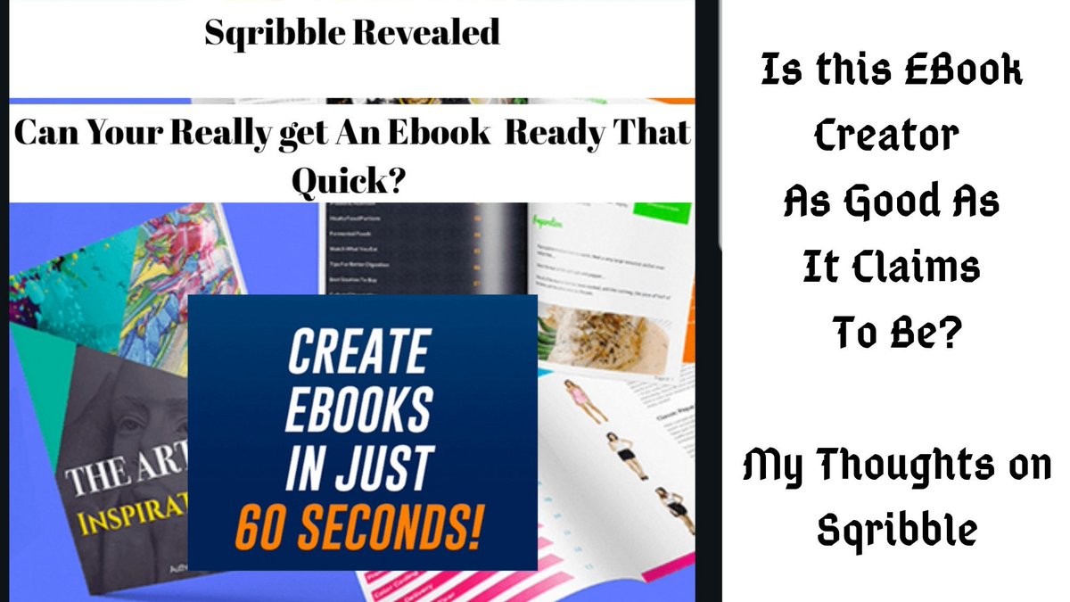 everyonesuccess's tweet image. A close look at Sqribble. Is it better than other ebook software or not. Making an informed decision before you buy it is the smart way to go
bit.ly/2KIv31O
#affiliatemarketing #ebookcreator #ebooksoftware #sqribblereview