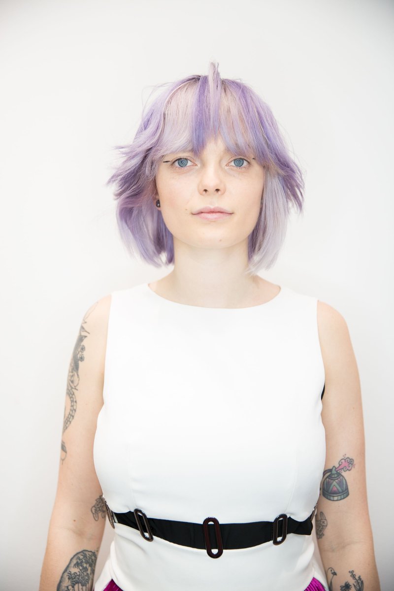 toniandguyworld's tweet photo. A touch of neon IRL with this vibrant pop of purple, inspired by our TONI&GUY Legacy collection, as seen at the @WellaPro x TONI&GUY Colour Event using Illumina Opalessence. Explore the TONI&GUY Colour Menu here: https://t.co/tigKJlRRDg #Legacy #ColourMenu #askforWella https://t.co/BbZ8XwQUWx
