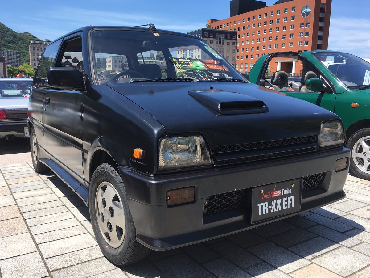 二流整備士 With Jzx81 Sur Twitter 過去の旧車イベントにて 軽自動車 昭和 旧車 軽自動車 旧規格 550cc スズキ Suzuki ホンダ Honda ダイハツ Daihatsu キャリィ アクティ クローラー ミラターボ Efi 可愛い 懐かしい レトロカー パノラマ