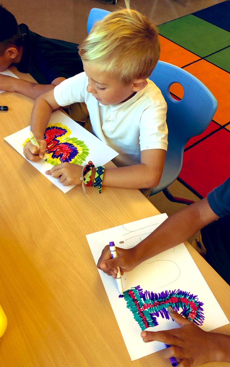 jpromorgan's tweet image. Oh, you know, just pushing past mental obstacles and making this project their own, no big. #WCSArt #WCSPerseverance #supersecondgraders @westlakecharter 😍🌈💕