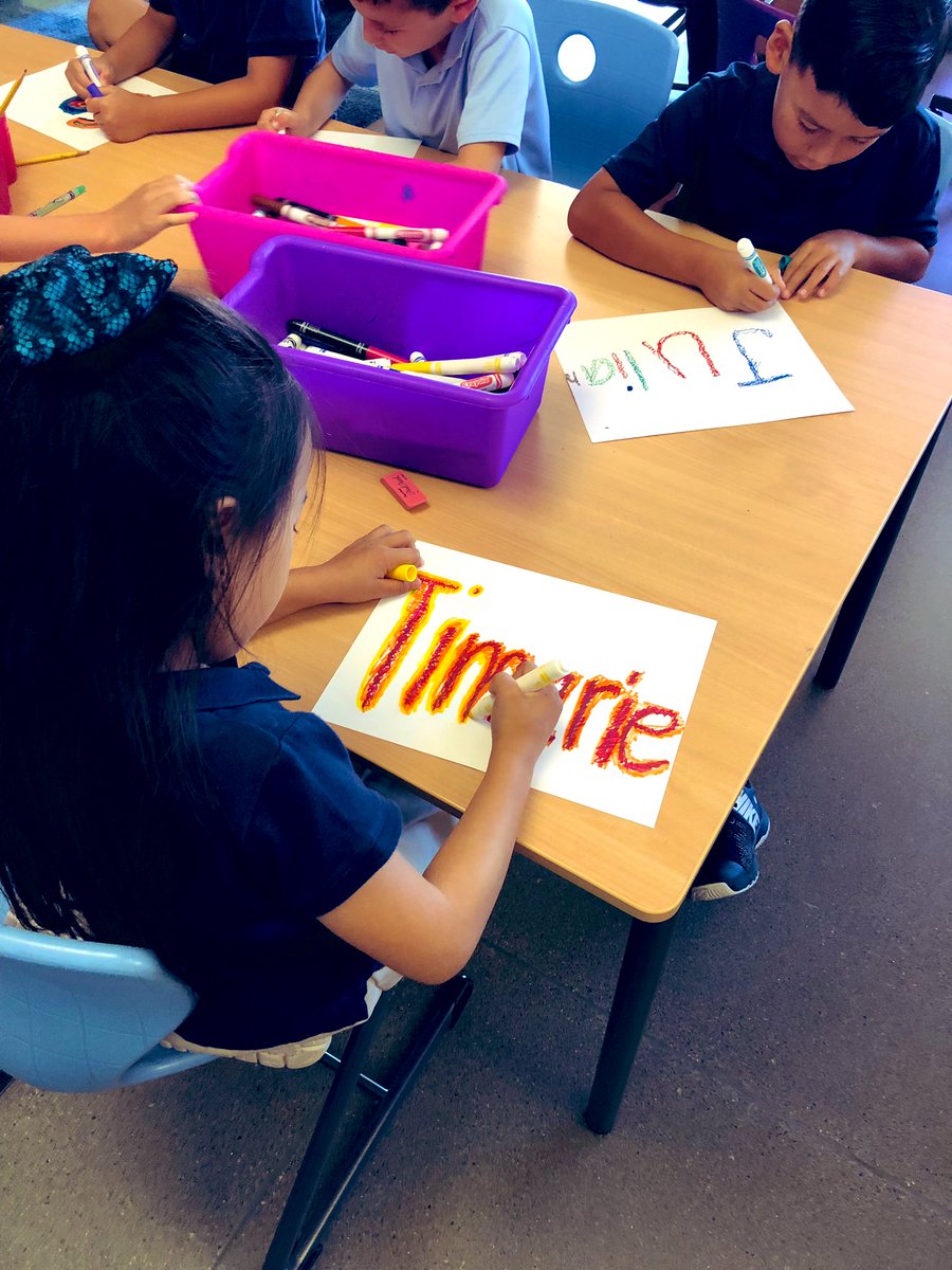 jpromorgan's tweet image. Oh, you know, just pushing past mental obstacles and making this project their own, no big. #WCSArt #WCSPerseverance #supersecondgraders @westlakecharter 😍🌈💕