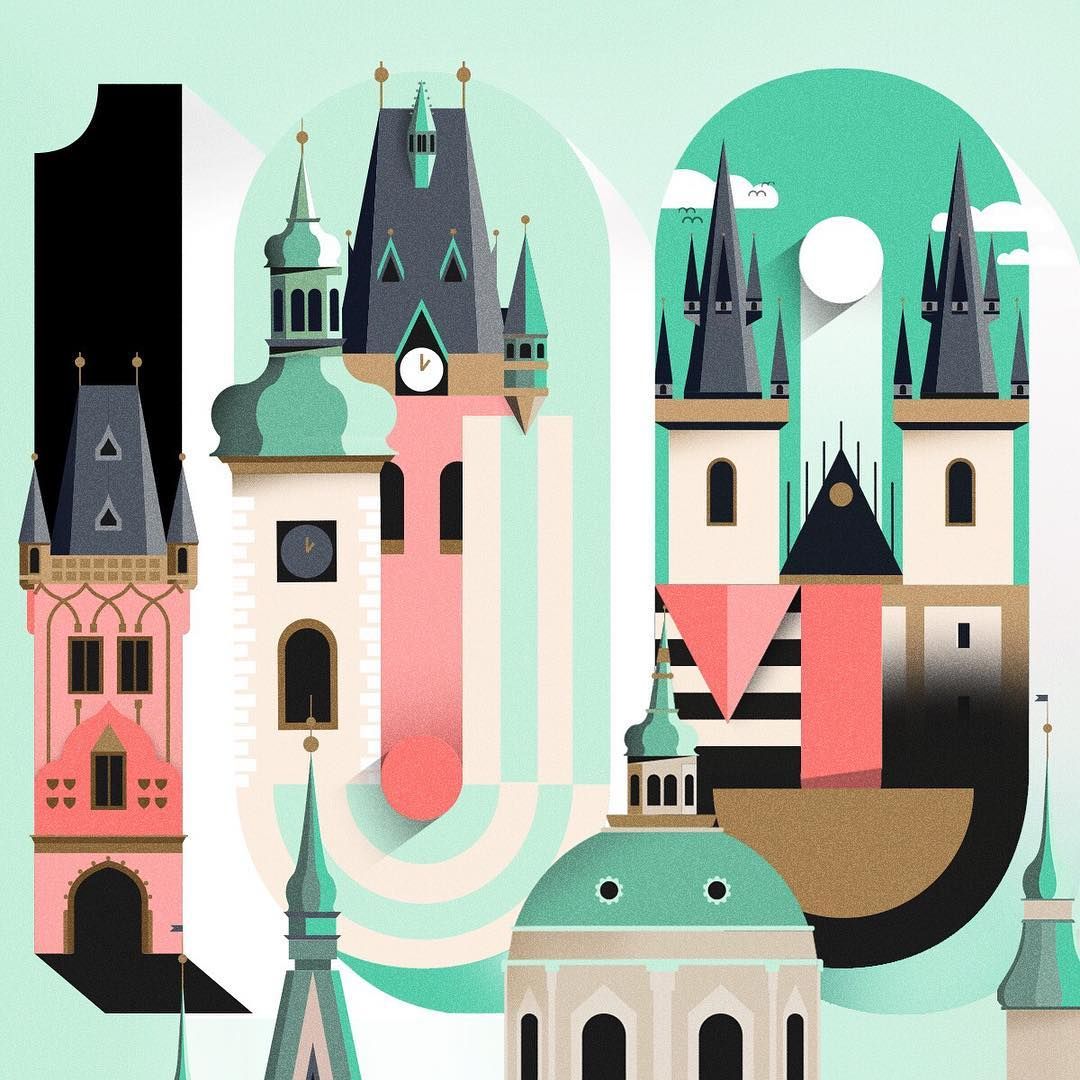 OFFFVienna's tweet photo. 🏙 Birgit Palma created the European City of Prague for Culturetrip in these fun illustrations! Aren't they amazing? Make sure to see her live at this year's #OFFFVIENNA19! Get your ticket: https://t.co/lRVS6PP3eG
#design #offf #offffest #designfestival https://t.co/5bABN0F8sb