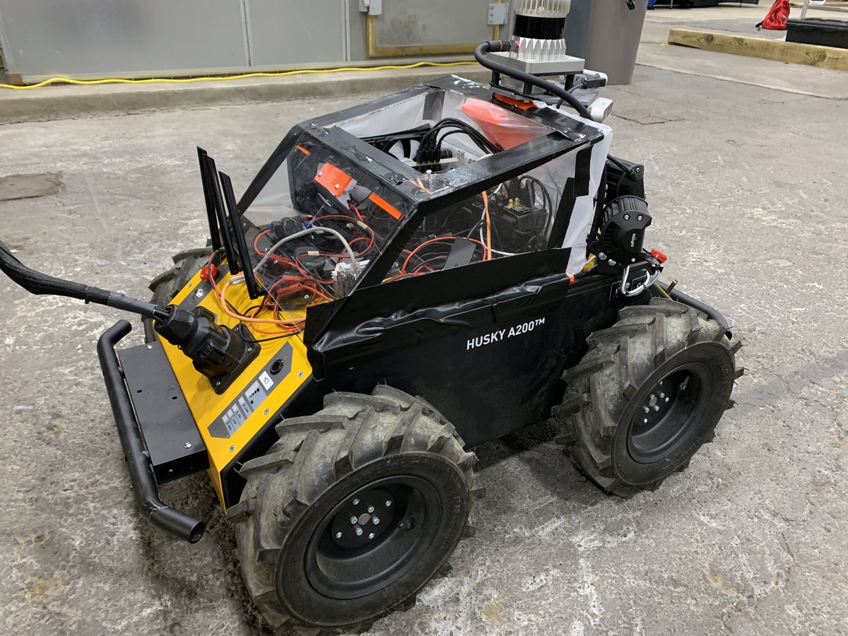 CUEngineering's tweet photo. Check out that scoreboard! 👀

It's been an exciting week for the @CUBoulder @BoulderMarble team as they compete at the @DARPA Tunnel Circuit Event in Pittsburgh.

The team is busy prepping their autonomous drone for today's intense course runs. Sko Buffs, Sko @BoulderMarble! https://t.co/2e7s96R8sn