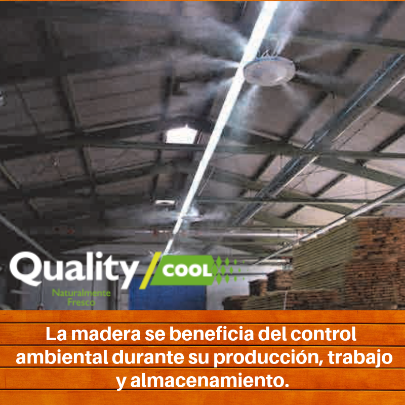 QualityCool's tweet photo. Los Sistemas de nebulización mantienen el contenido de humedad en el interior de las fibras de madera y reducen de manera eficiente muchos de los problemas de calidad.
https://t.co/h2IqI2oxHY
#Colombia #controldetemperatura #controlpolvo #controlhumedad #controlparticulas #madera https://t.co/rVXYXu8kxe