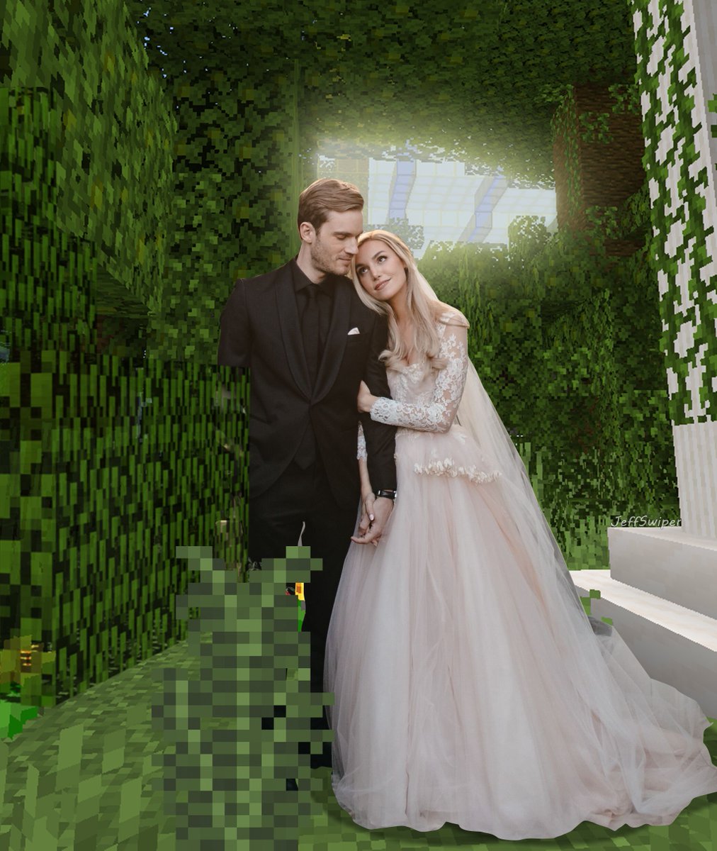 JeffSwiper's tweet photo. @pewdiepie We are married!!! I'm the happiest I can be ❤️ I'm so lucky to share my life with this amazing woman. https://t.co/WADCssOVYQ