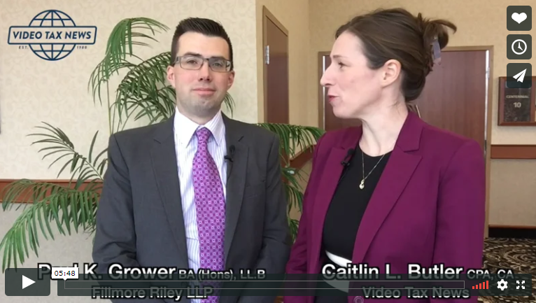 VideoTaxNews's tweet image. For accountants: discussion of the new voluntary disclosure program with Paul Grower of @Fillmore_Riley and @ButlerCait. #CdnTax #smallbusiness #smallbiz #cra #CPA videotax.com/web-tips-artic…