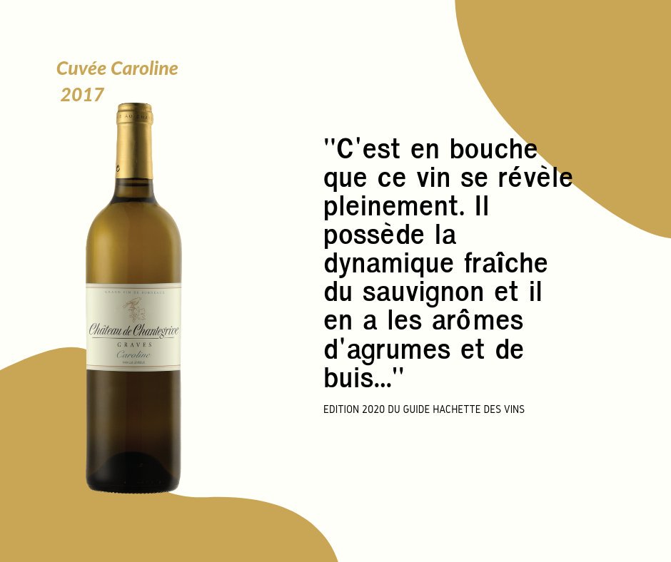 Pour l'édition 2020 du Guide Hachette des Vins, deux de nos vins y sont à l'honneur: notre Cuvée Caroline 2017 et notre Château de Chantegrive rouge 2016 qui obtient même une étoile ⭐

#guidehachettedesvins2020 #winetasting #Chantegrive #vinsdegraves #Bordeauxwine